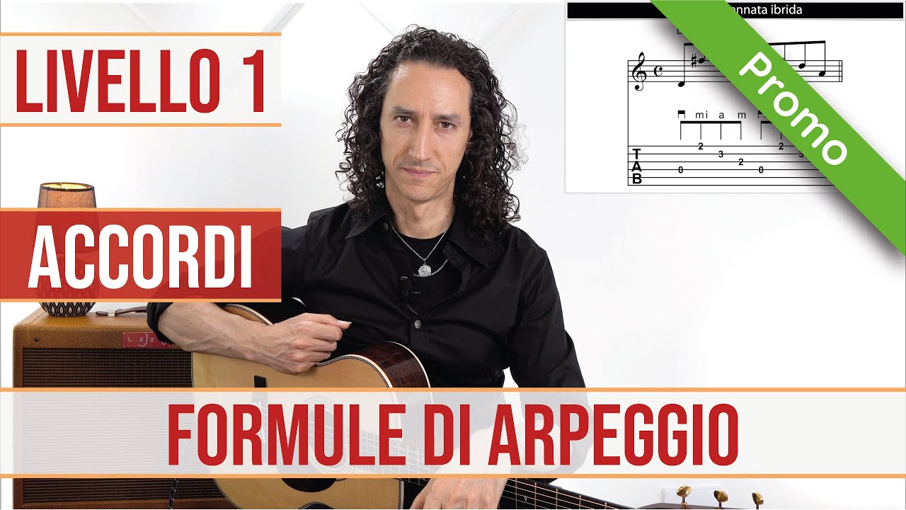Formule di arpeggio - Lezione completa