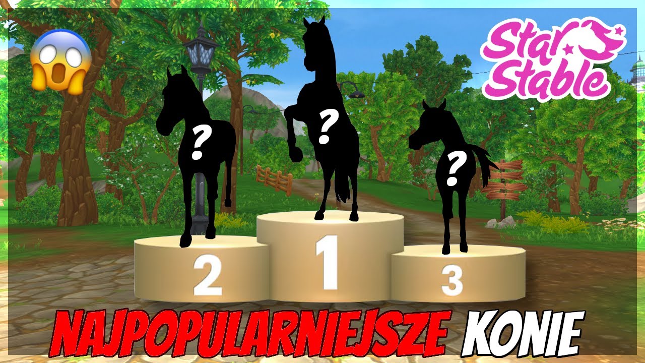 NAJPOPULARNIEJSZE KONIE W STAR STABLE ONLINE