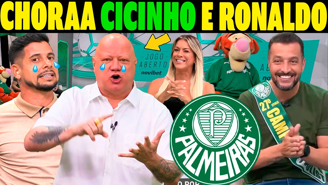 EDU DRACENA ALOPROU RONALDO E CICINHO! ANTIS QUEIMARAM A LINGUA! PALMEIRAS TÁ UMA MÁQUINA!