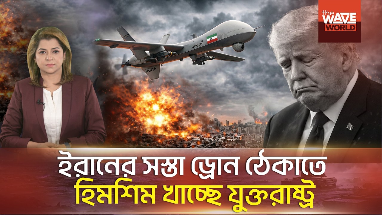 ৩৫ হাজারের ইরানি ড্রোন ঠেকাতে যুক্তরাষ্ট্রের খরচ ৪০ লাখ ডলার | Iran Drone vs USA Defense