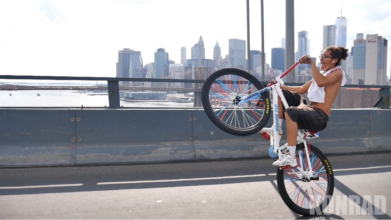 TAKING OVER THE MANHATTAN BRIDGE ON BIKES!