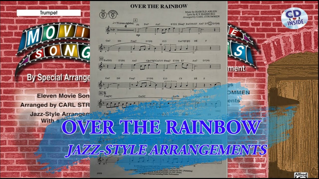 Over the rainbow-Trumpet Solo-Jazz Style-Backing Track