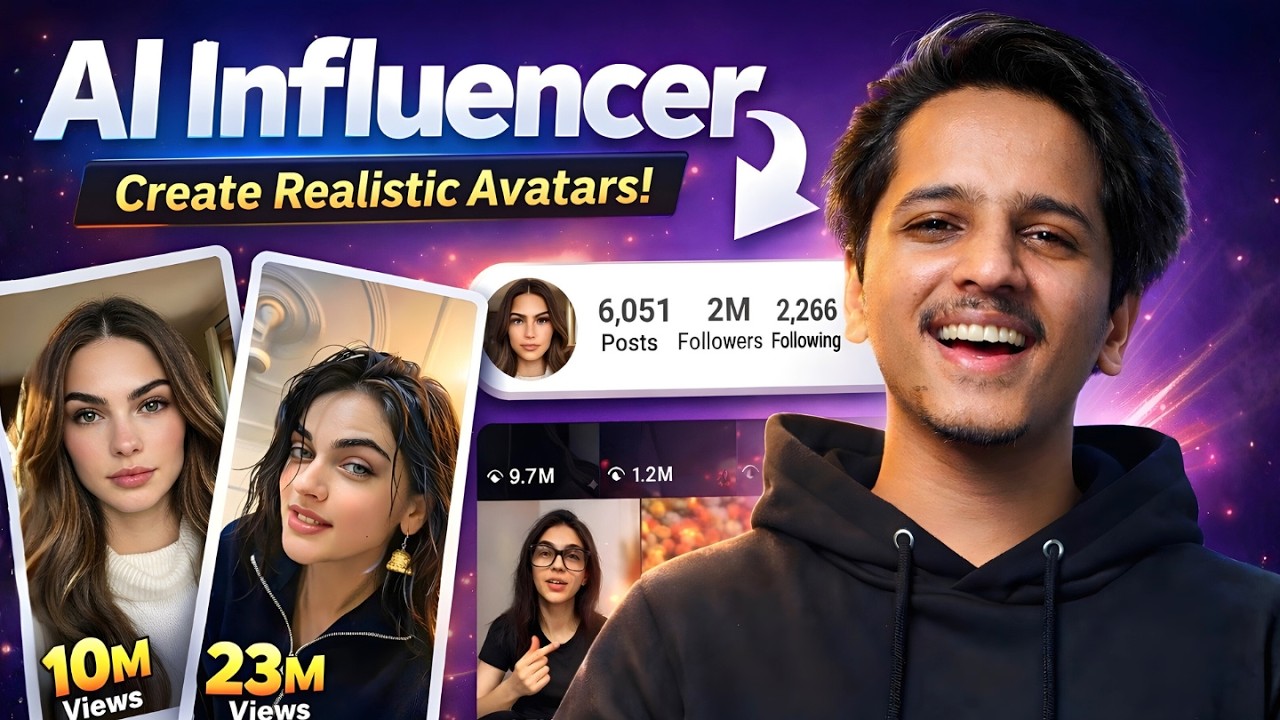Create a Realistic AI Influencer for FREE (3 Tools You Can Use Today)