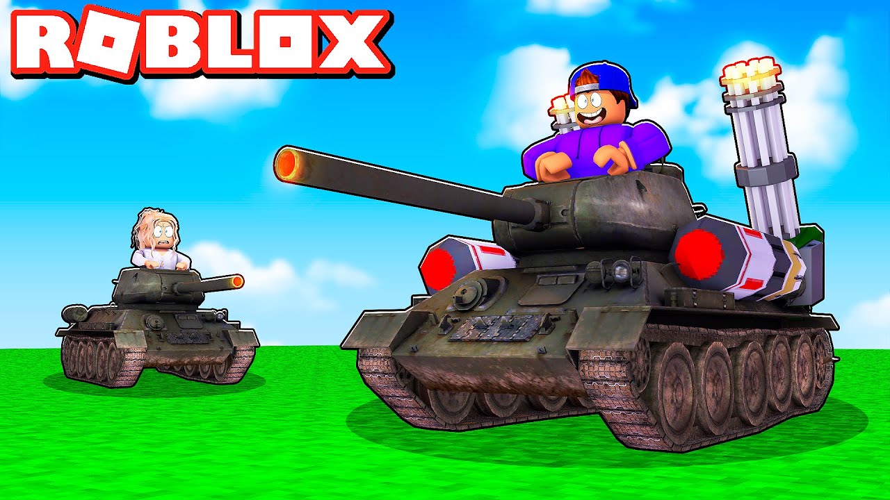 Becoming an ULTIMATE TANK In Roblox TANK SIMULATOR!