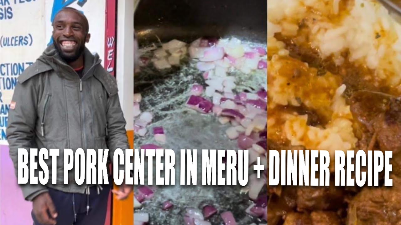 Make Dinner with Us | Nyama ya Nguruwe | Support Meru Business | Pork Recipe | Cooking