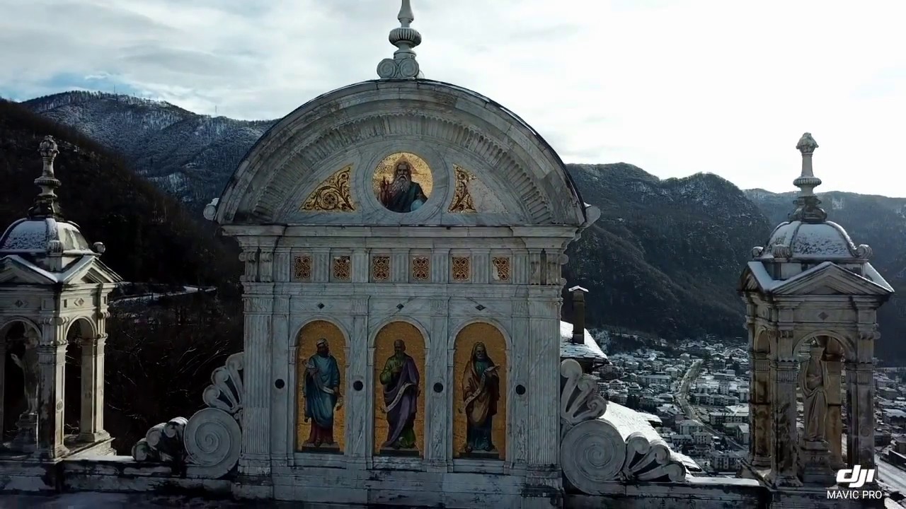Sacro Monte Varallo (Italy) 2018 Drone View