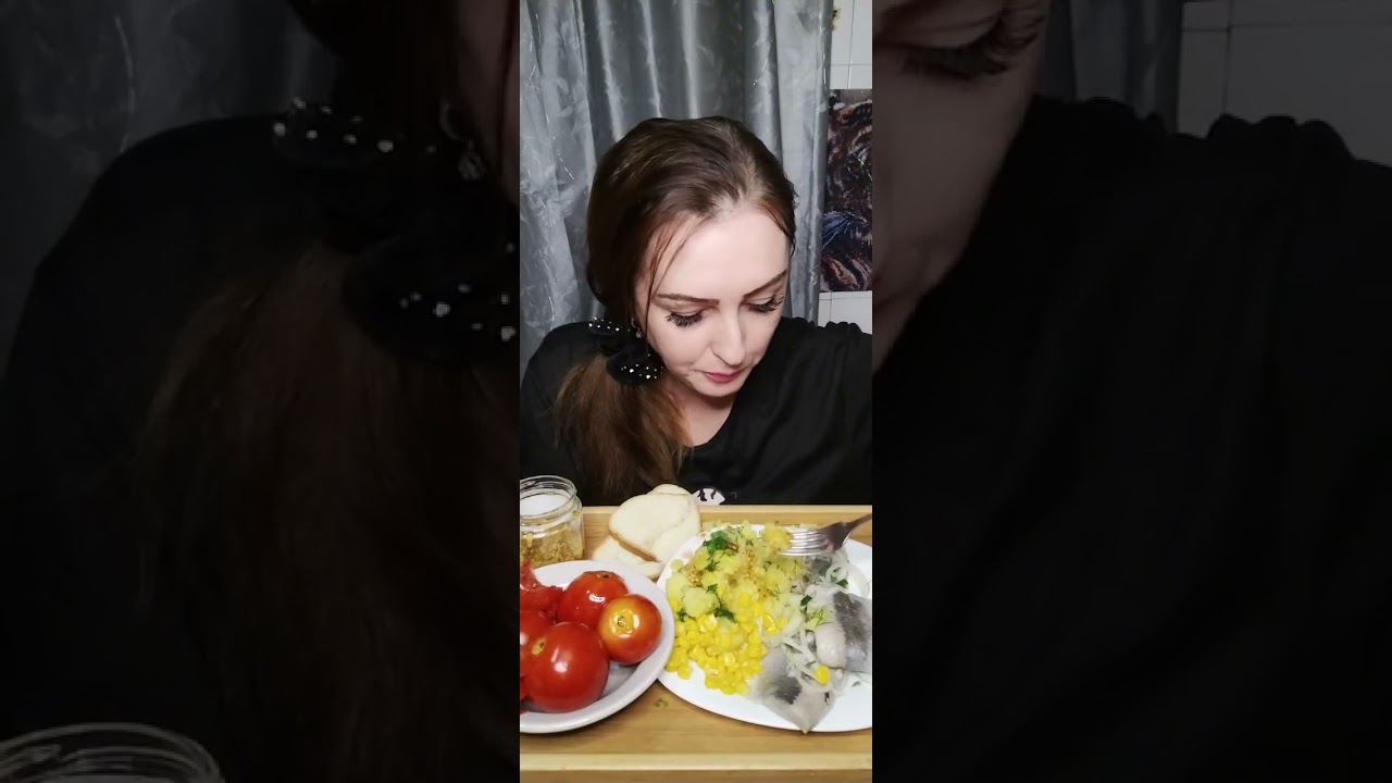 Мукбанг вкуснейший ужин 