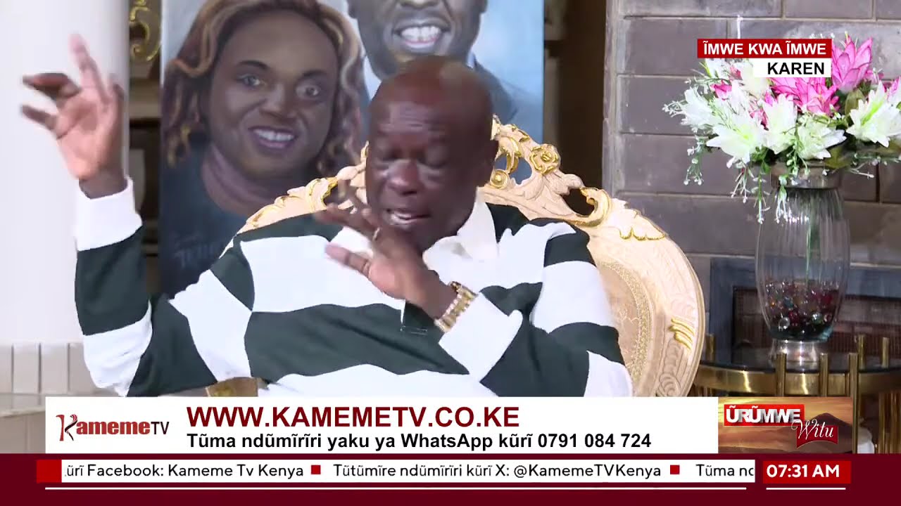 Ndereti na mutongoria wa kiama kia DCP Rigathi Gachagua #UrumweWitu