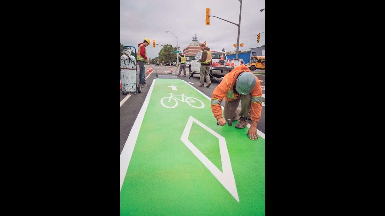 Why Green Bike Lanes?