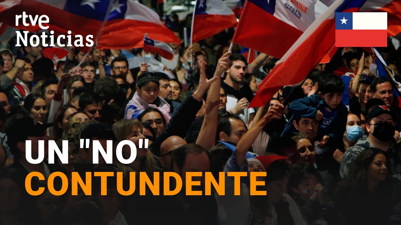 CHILE: Un 62% RECHAZA la NUEVA CONSTITUCIÓN del PRESIDENTE BORIC | RTVE Noticias