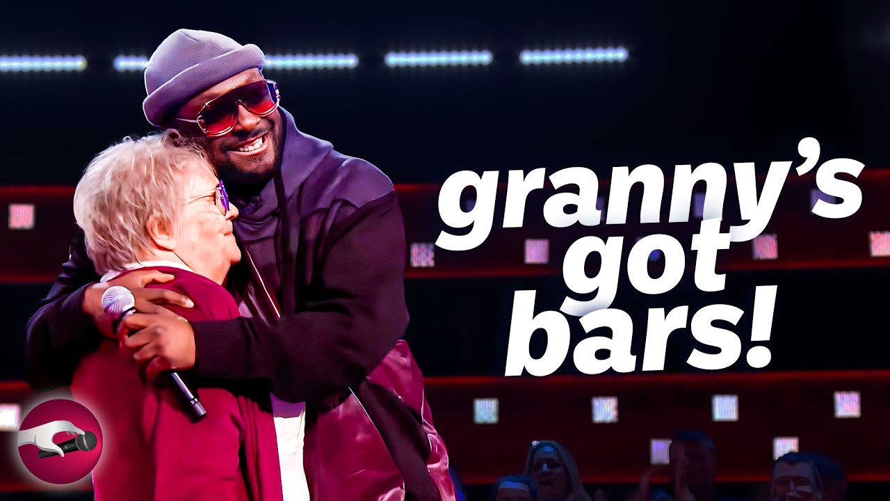 76-Year-Old Granny RAPS On The Voice!