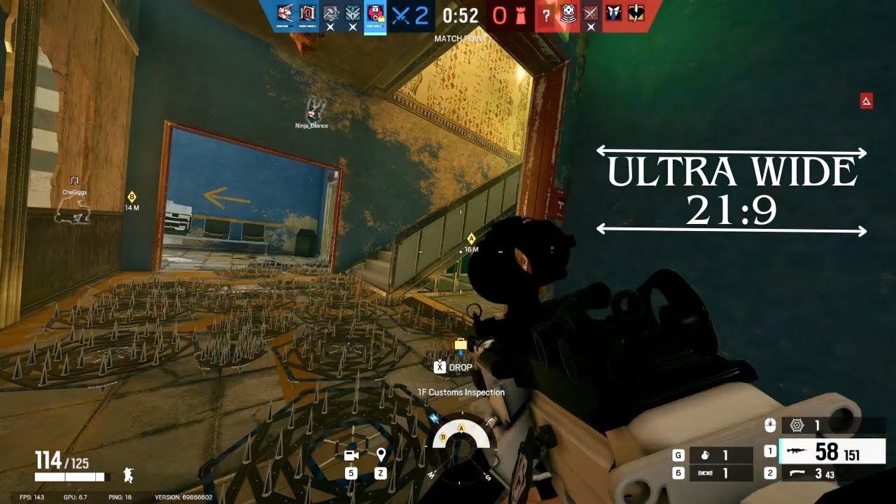 GRIDLOCK PLANT | Rainbow Six Siege [No Commentary] [WQHD]