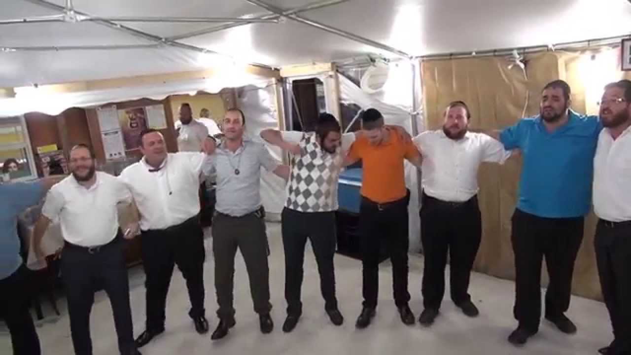Simchas Beis Hashoaiva Miami FL 2014 at the Rosenberg's (Tent Shul)