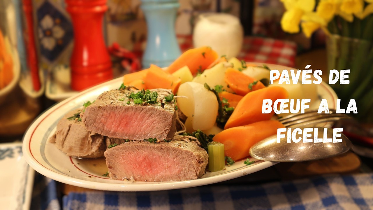 Mes PAVÉS DE BŒUF A LA FICELLE - Une cuisson oubliées du 19eme siècle ! sur Gourmandises TV