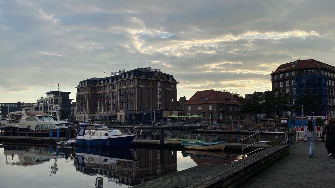 Emden’de yağmurlu bir gün| iki farklı hava iki farklı Almanya🇩🇪| großes meer⛵️| iz Almanya’da 🚢⚓️🍱🌧️