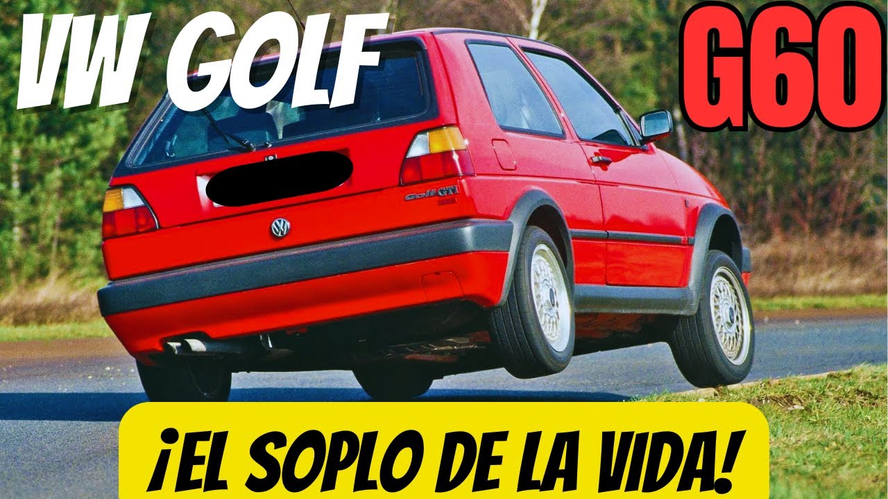 Volkswagen Golf G60, gracias a su compresor anunciaba 160 CVS, ¿Superaría a la competencia?