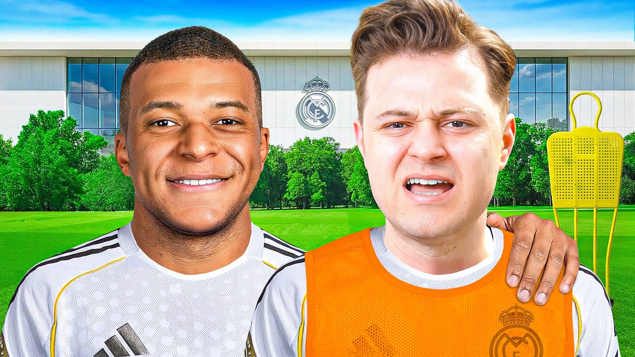 صرت لاعب أكاديمية ريال مدريد 🔥