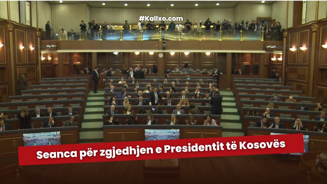 DIREKT – Seanca e jashtëzakonshme për zgjedhjen e Presidentit të Kosovës