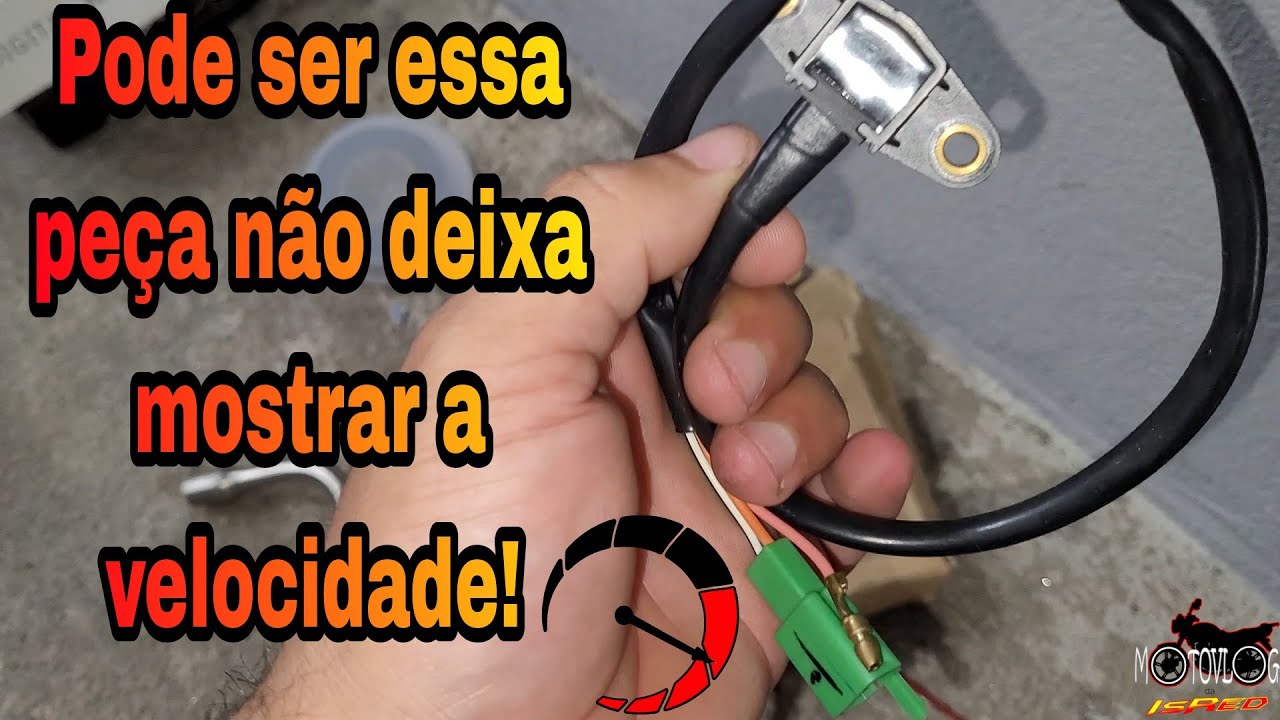 Como trocar e testar o sensor de velocidade da GSR150i/GSR125.