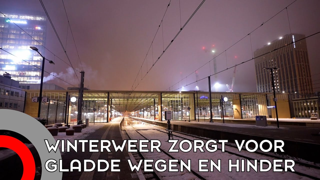Winterweer zorgt voor gladde wegen en overlast