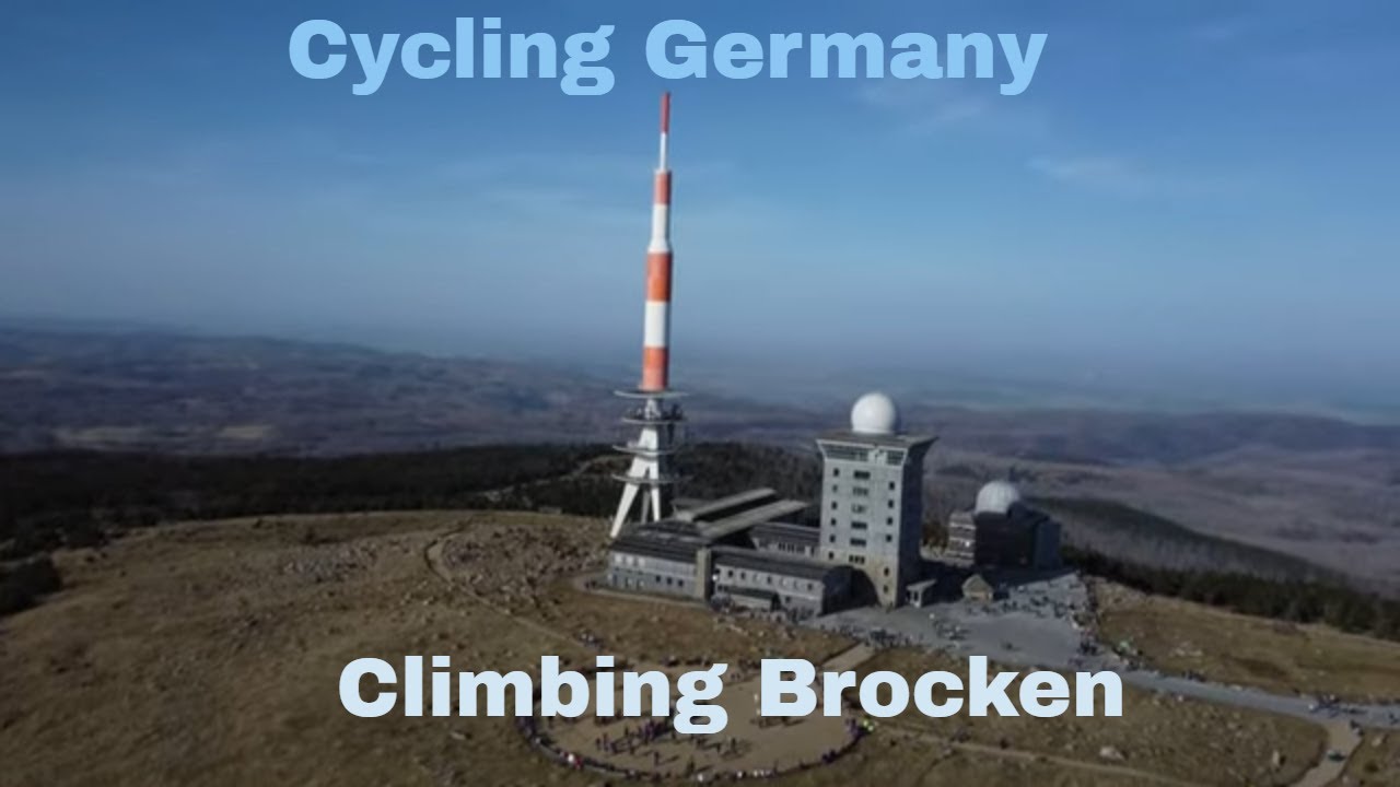 Cycling in Germany: The Harz climbing Brocken