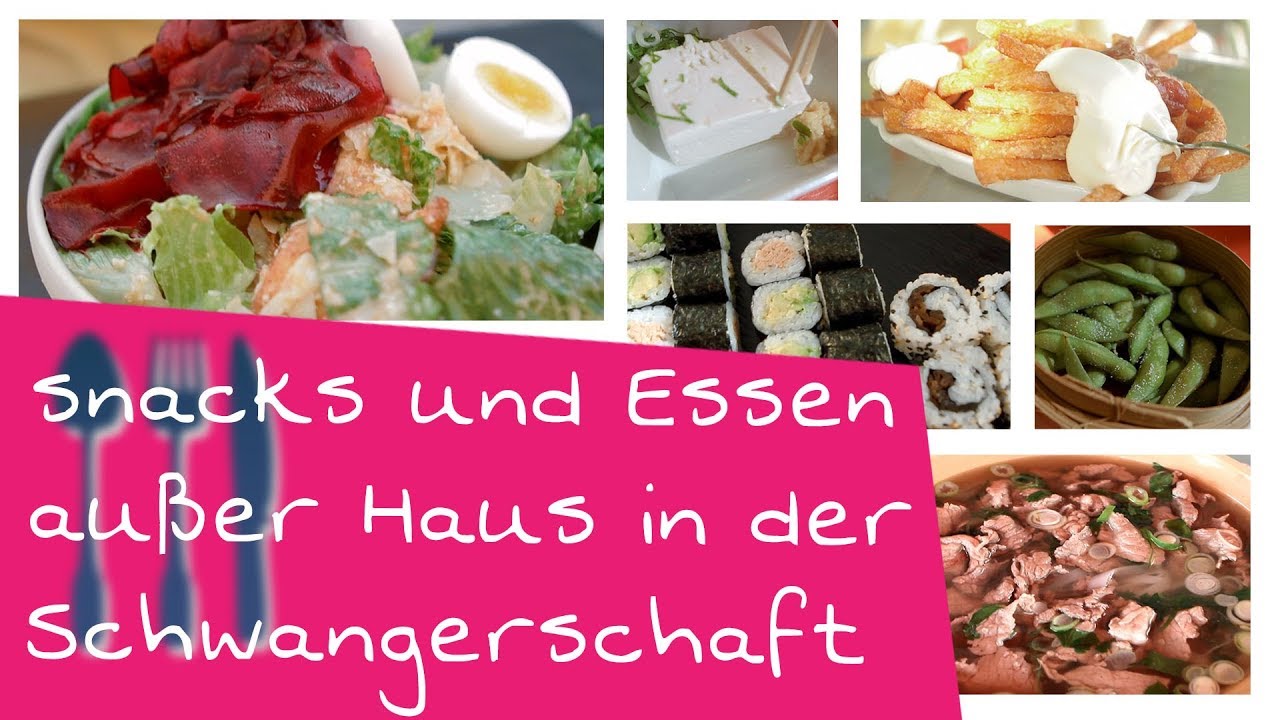 Die besten Snacks in der Schwangerschaft!