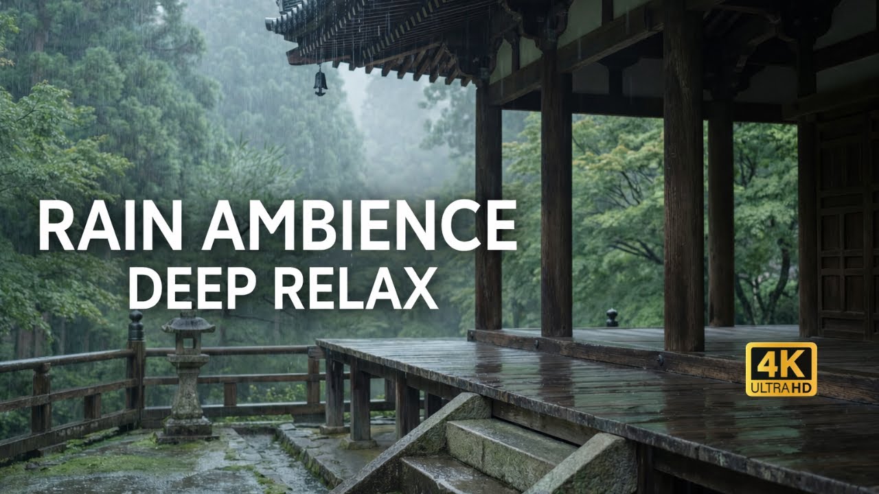 Relaxing Rain Sounds for Stress Relief | ASMR No Music