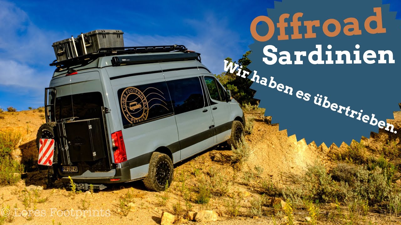 #2 SARDINIEN - DAS WAR ZU VIEL! | OFFROAD mit dem SPRINTER CAMPERVAN