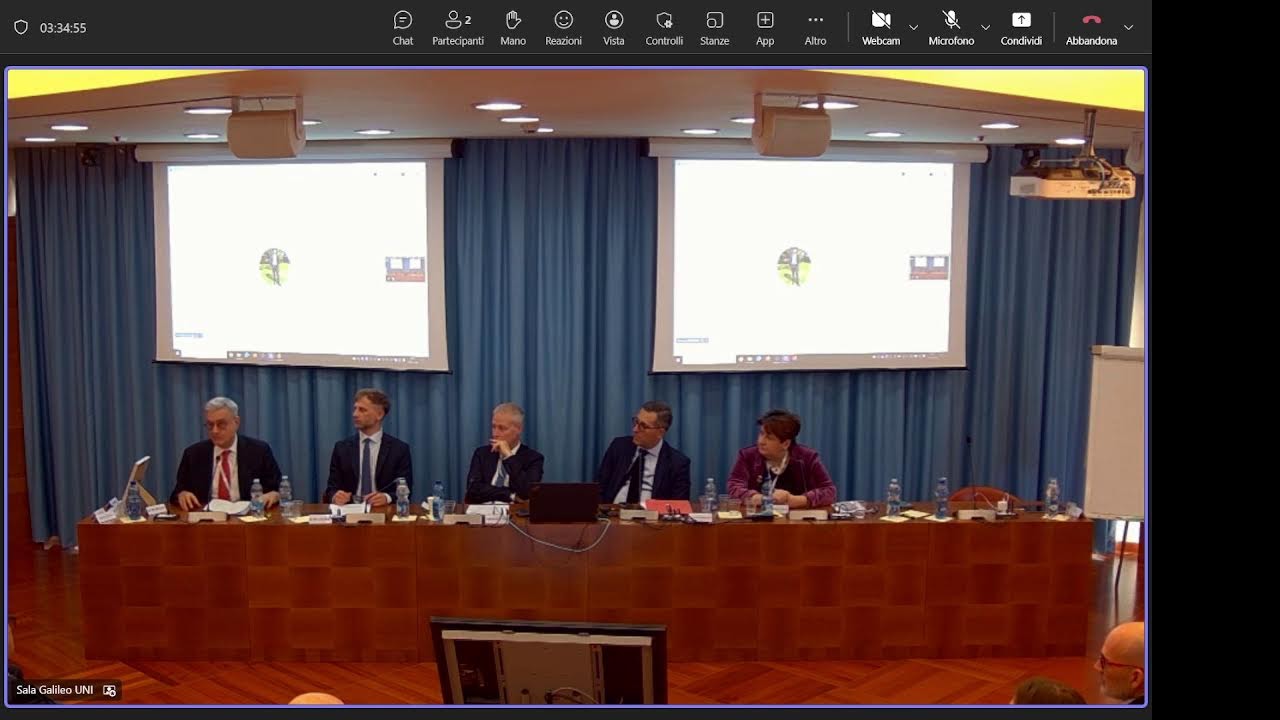 Apertura lavori di Accredia, UNI e delle Associazioni dei soggetti accreditati