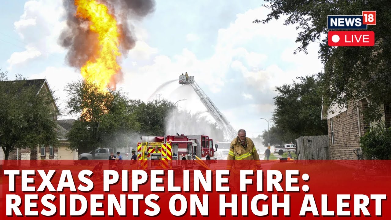 Texas Pipeline Explosion | Texas Chemical Pipeline Explosion Live | Deer Park Refinery | N18G