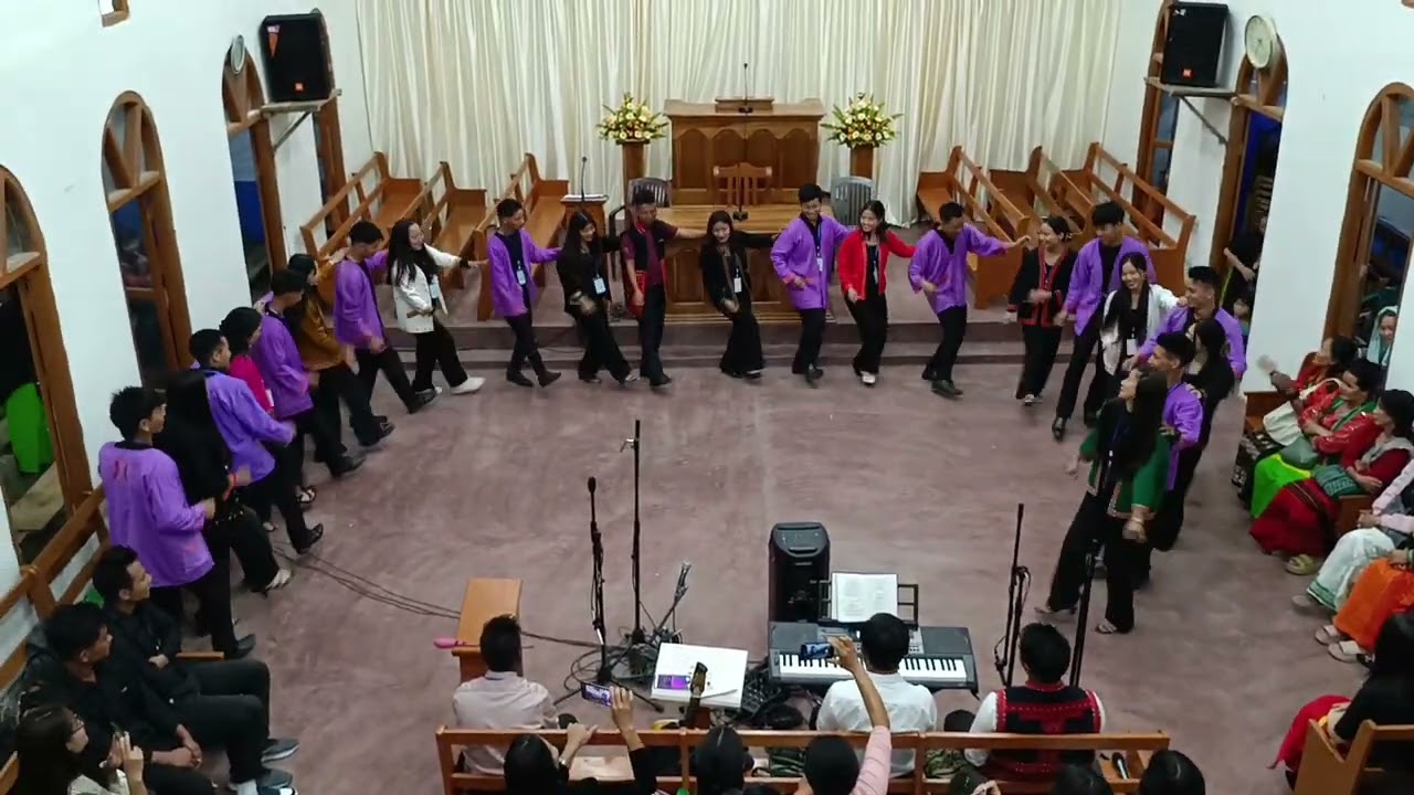 Boleng Pastorate Choir special Item. Joint Pastorate meeting @Karo Churche