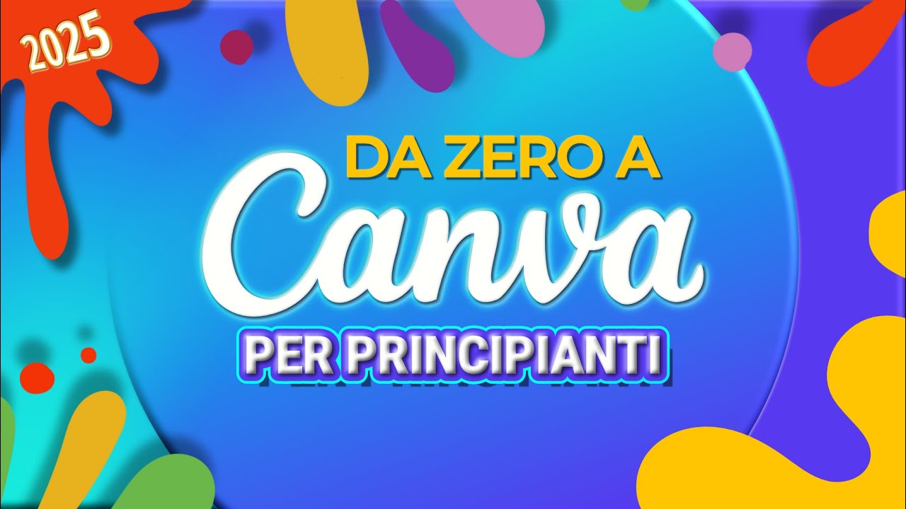 Canva Tutorial Completo per Principianti | Creare Grafica 2025 