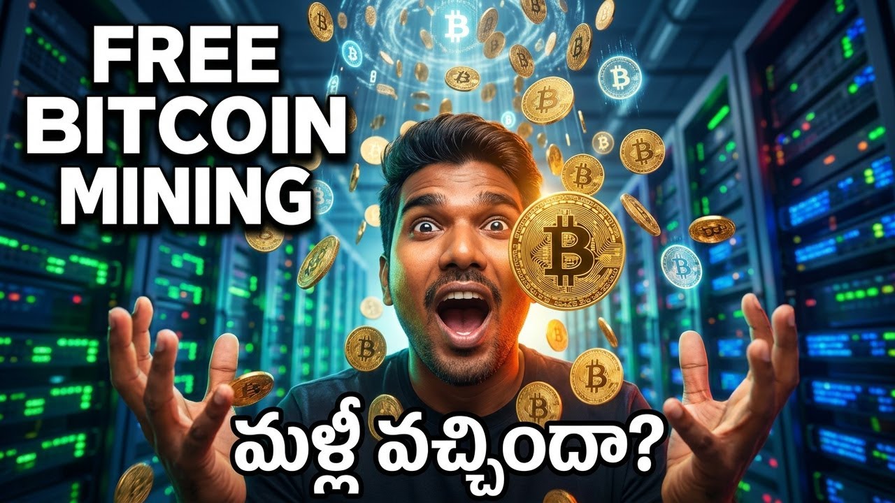 ఏoటి Bitcoin Free Mining మళ్లీ వచ్చిందా? | prakash crypto | A network | Bitcoin