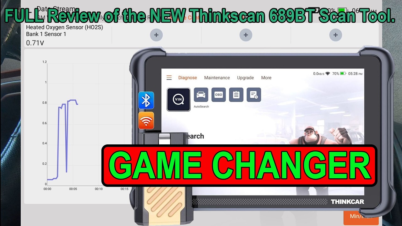 FULL Review of the GAME CHANGING Thinkscan 689BT. This OEM Level Scanner has FREE Lifetime Updates.