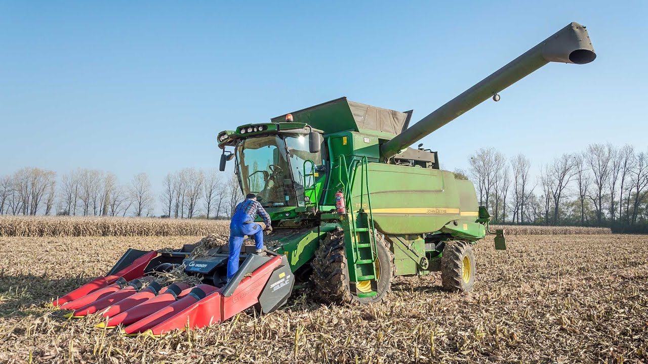 John Deere T550 Kukurica na Zrno (ESA) East Slovakia Agriculture
