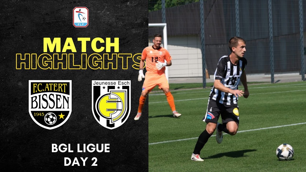 BGL Ligue Match Highlights | Day 2: Atert Bissen 0:0 Jeunesse Esch