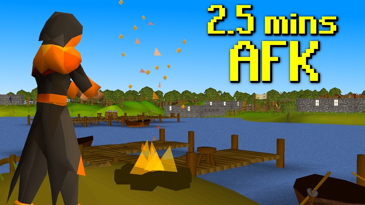 Firemaking just became 2x more AFK in OSRS