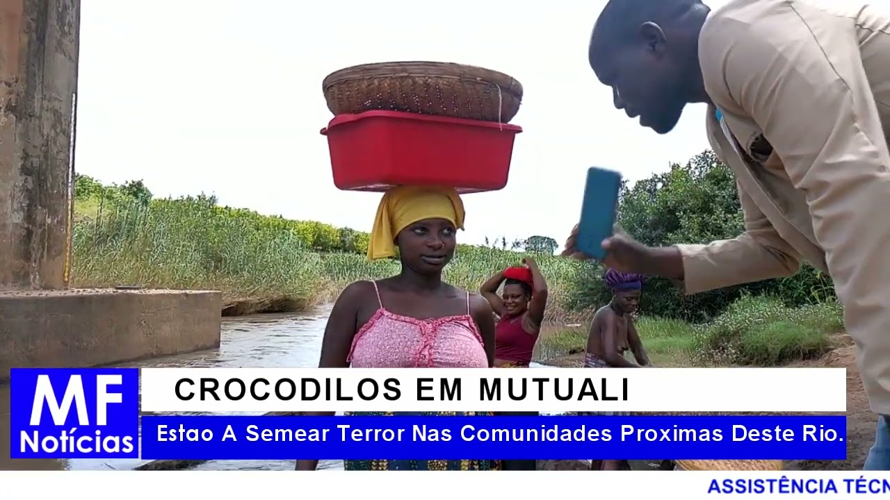 Crocodilos Matam e ferem outras pessoas em Mutuali, distrito de Malema, assista e comente.
