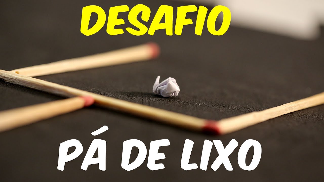 DESAFIO da pá de lixo