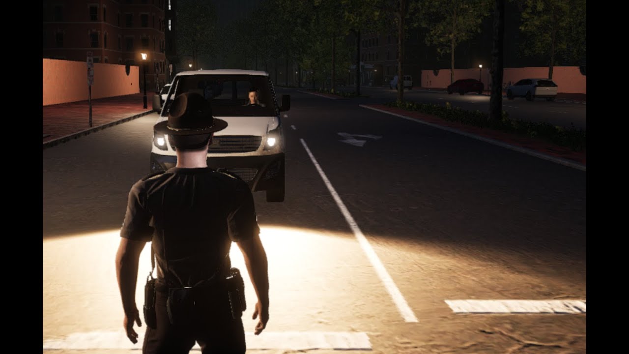Getting BODY SLAMMED By Another Vehicle In Police Simulator!