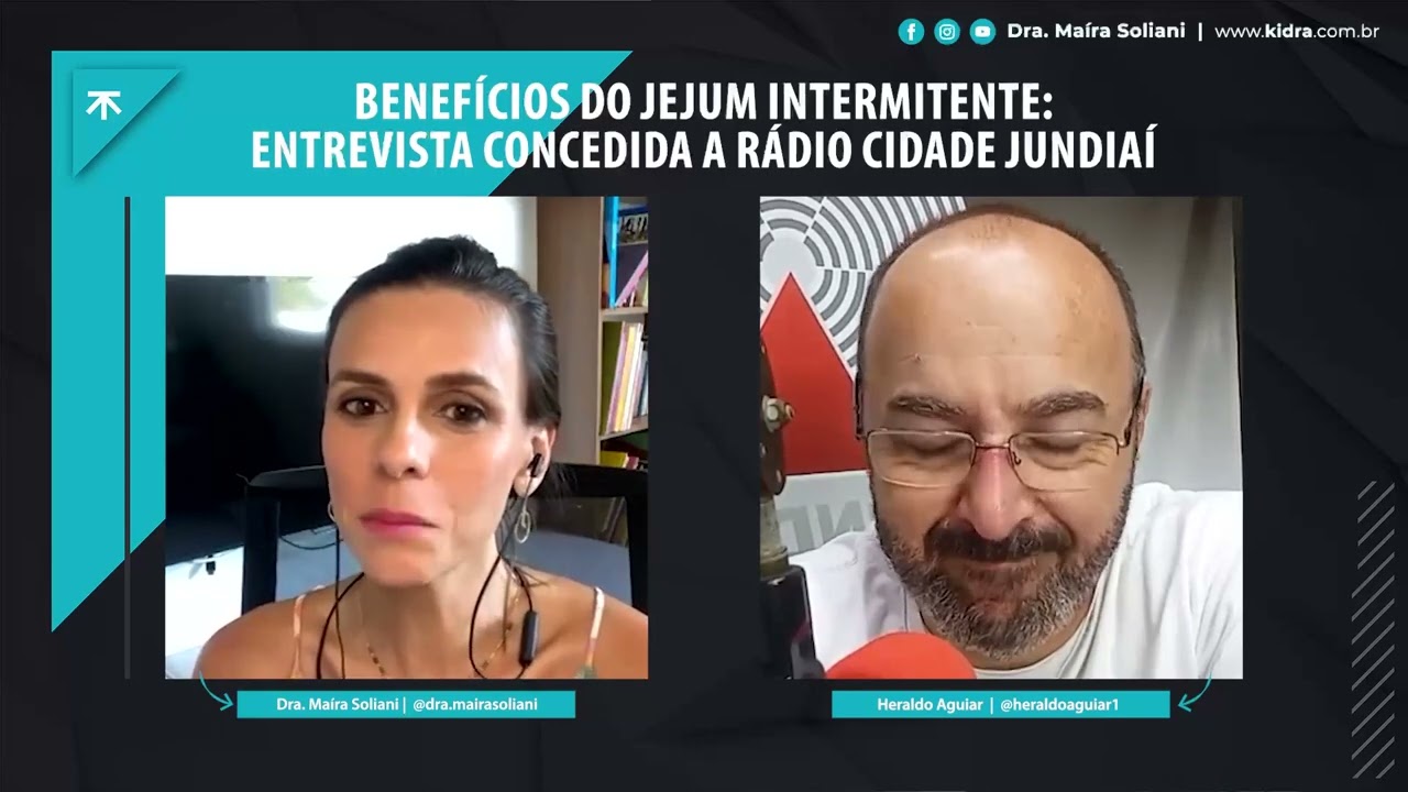 Os benefícios do jejum  - Entrevista dada a Rádio Cidade Jundiaí