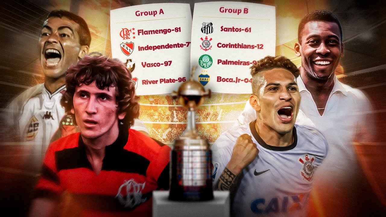 LIBERTADORES mas só com TIMES HISTÓRICOS CAMPEÕES 🏆