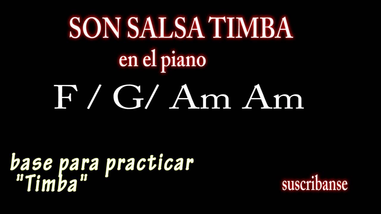 Base Son Timba 175bpm (para practicar tumbao piano)