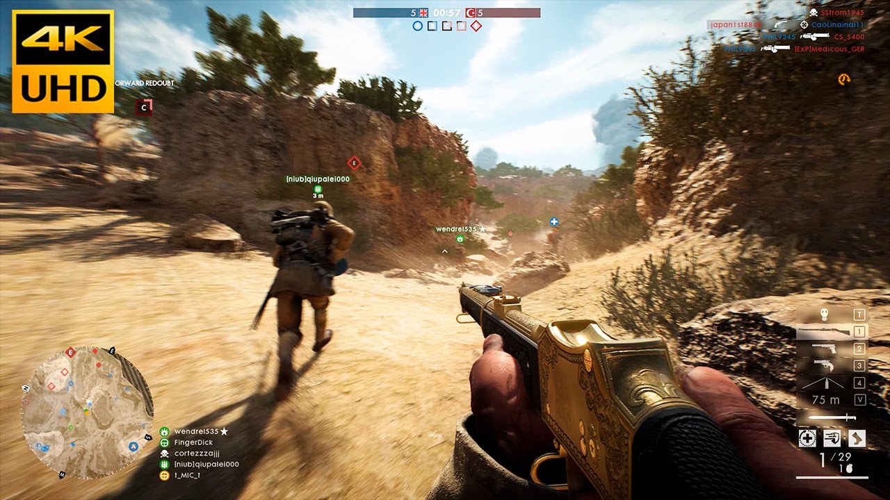 Battlefield 1 - Ultra Graphics Gameplay Multiplayer [4K 60FPS]