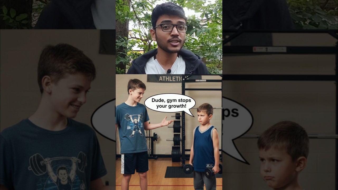 Does Gym stop your Height Growth? #buildingthebetteryou #gymbeginner #gymbeginners #collegeseries