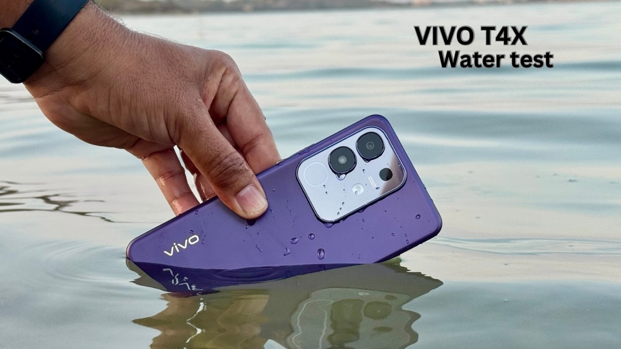 Vivo T4X Water Test