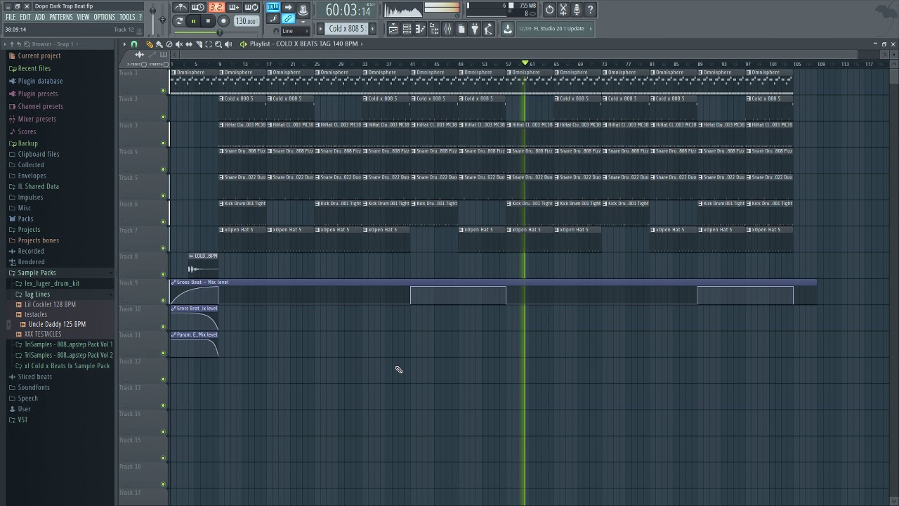 FREE FLP: DOPE DARK TRAP BEAT [Prod. ColdxBeats) Dark Piano quick 808