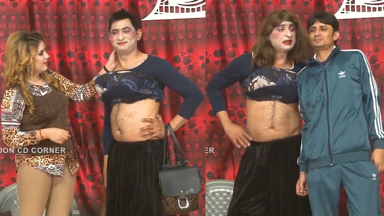 Amjad Rana with Hina Sheikh and Zulfi | Comedy Clip | Stage Drama 2021 | Punjabi Stage Drama