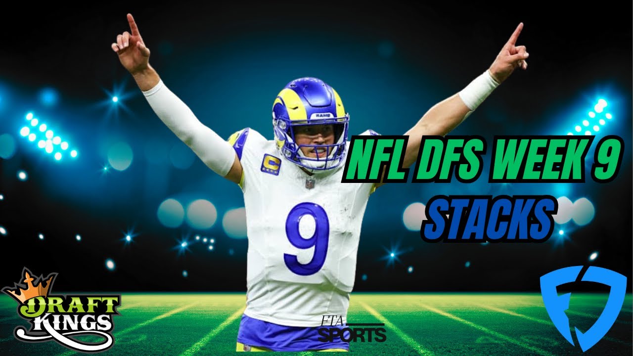 NFL DFS, неделя 9: лучшие составы для DraftKings и FanDuel | Лучшие стратегии подбора игроков в ф...