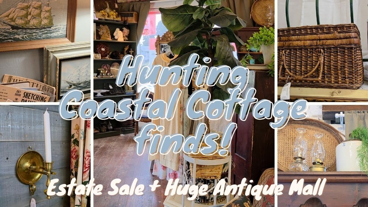 Coastal Cottage Summer Decor | Come Thrift & Antique With Me!